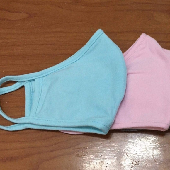 Set of 2 - 1 pink and 1 blue Antibacterial Mask - Picture 8 of 9